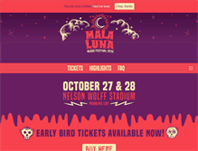 Tablet Screenshot of malaluna.com